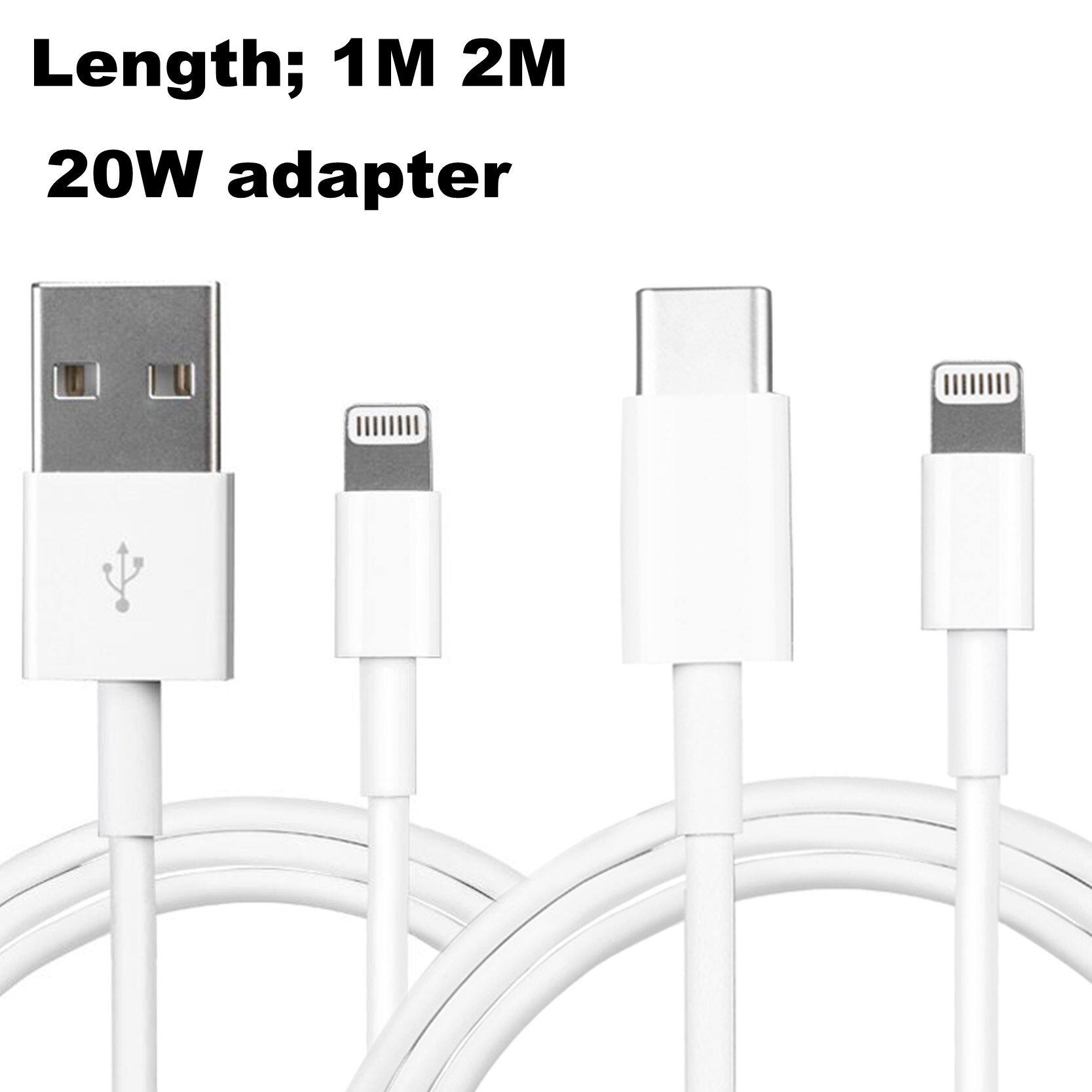 Original authentic 20W PD USB-C to Lightning data cable For apple iphone power adapter USB 2M iphone13 fast charging data cable USB charging cable suitable for iPhone 14 SE 6 78plus11 12Pro Max adapte