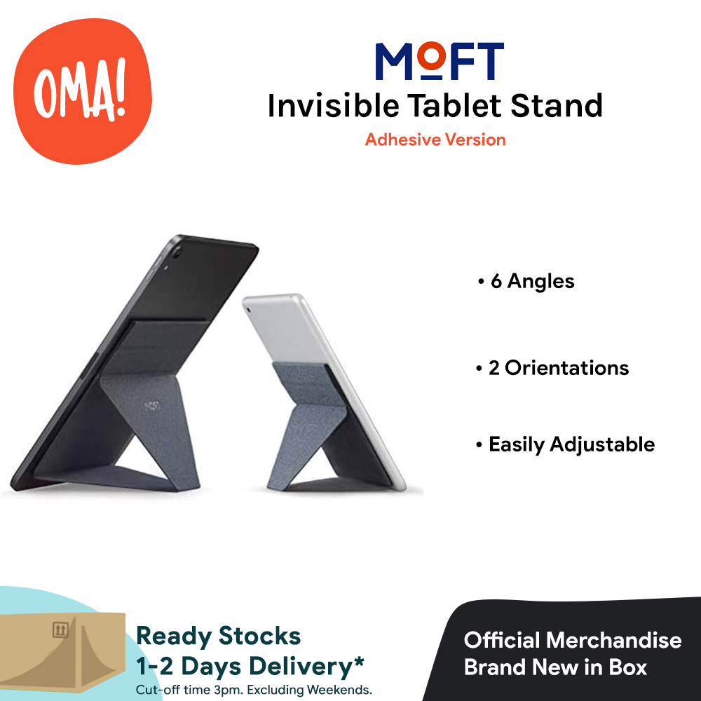 Moft Invisible Tablet Stand | Adhesive Version (Latest Gen)