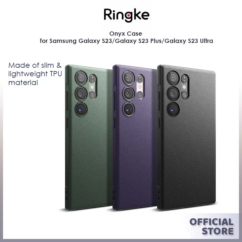 Ringke Onyx Case for Samsung Galaxy S23 Plus/Galaxy S23 Plus/Galaxy S23 Ultra/