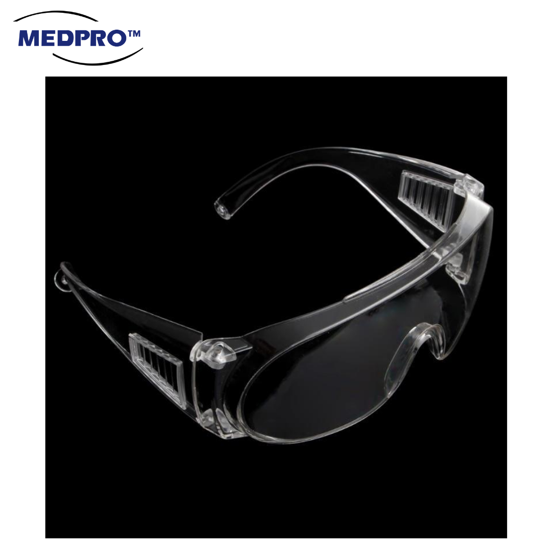 Clear Vented Safety Goggles Eye Protection / Lab Anti Fog Glasses Goggle MEDPRO MEDICAL SUPPLIES